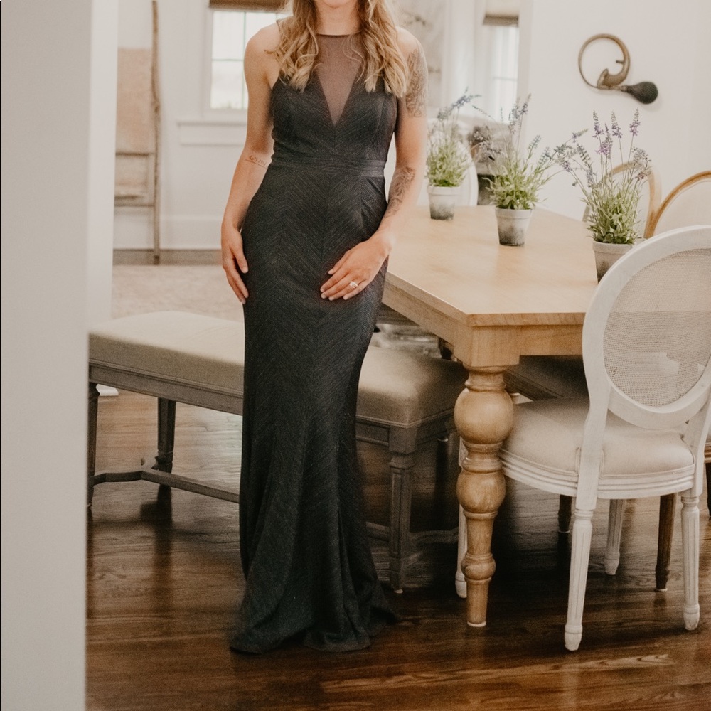 Gray Betsy and Adam Dress